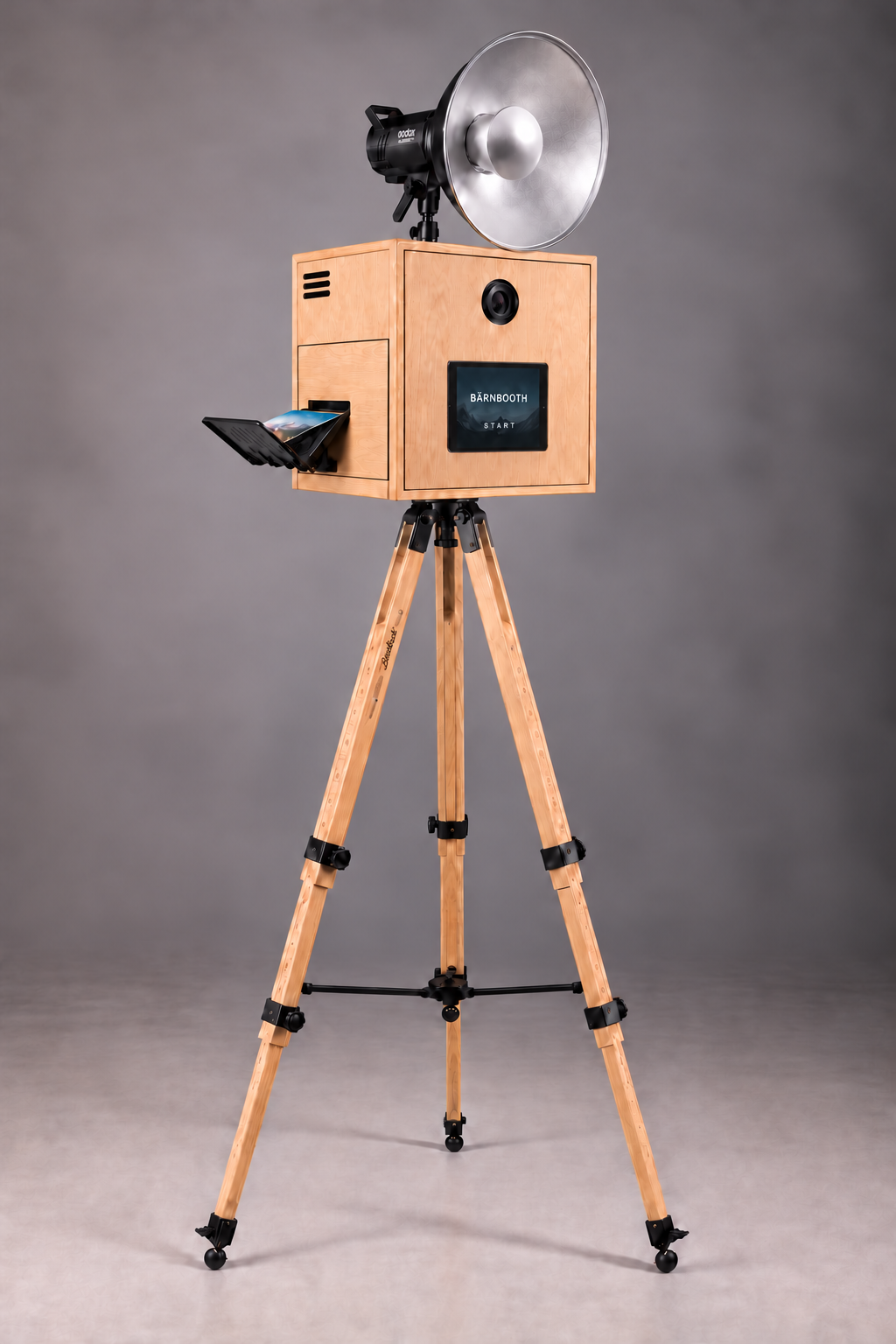 Holz-Photobox